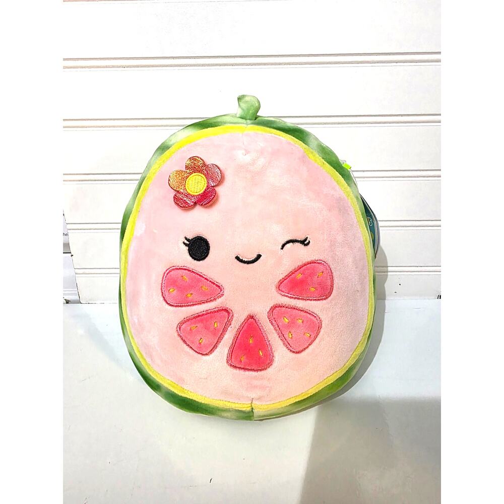 Used with Tag Squishmallow Size 8 Lena Guava Fruit